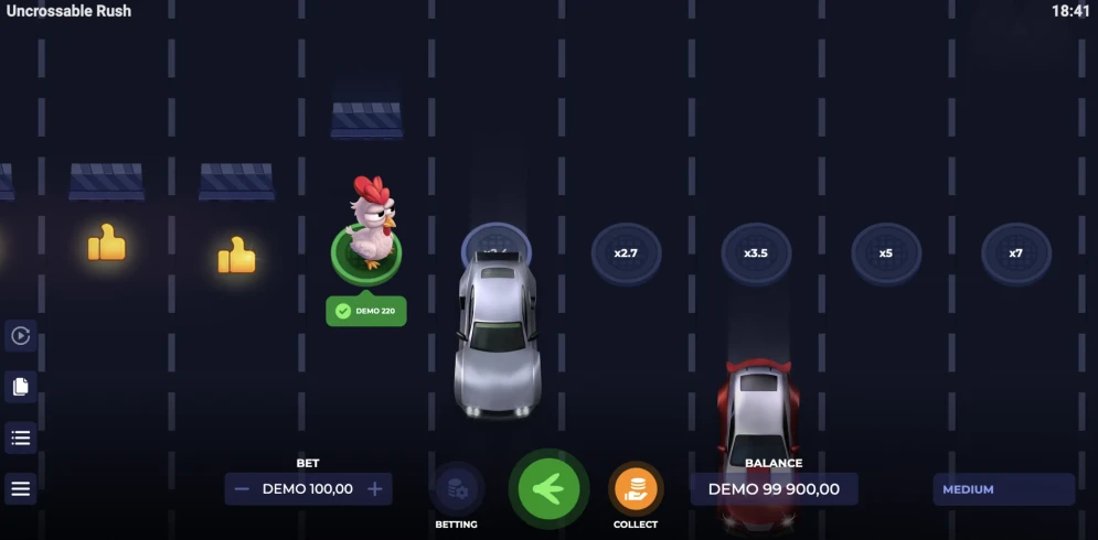 Uncrossable Rush