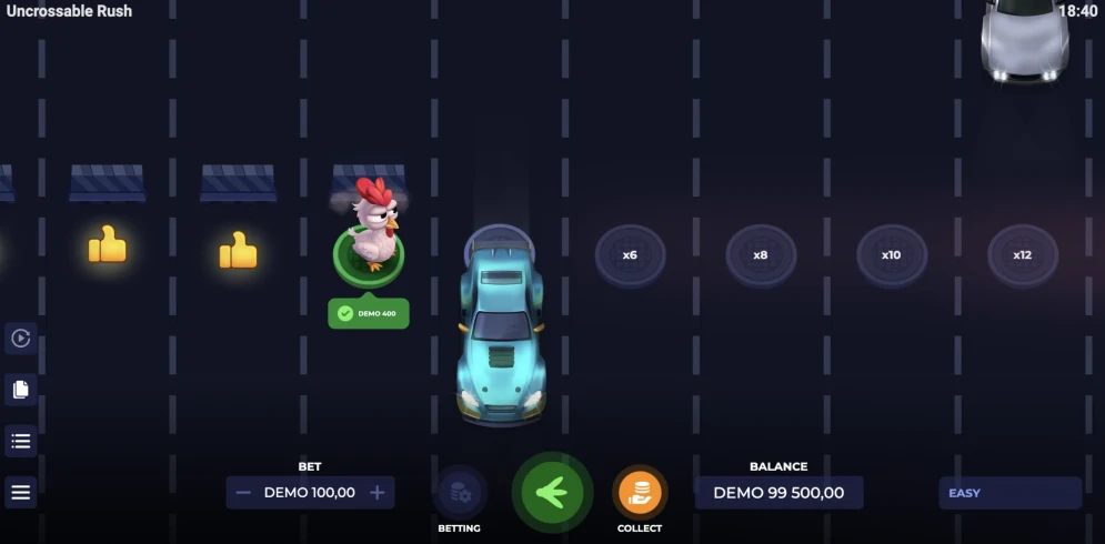 Uncrossable Rush